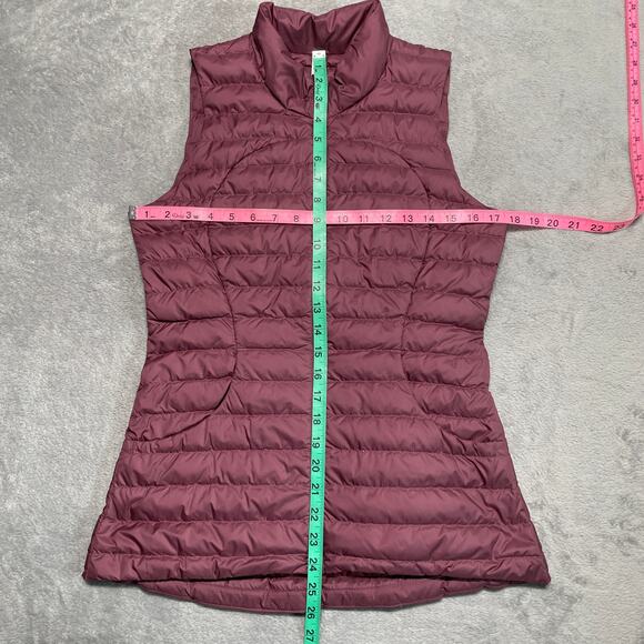 Lululemon Pack It Down Vest 4 Lightweight Packable Travel Goose Outdoor Hiking - Picture 9 of 10